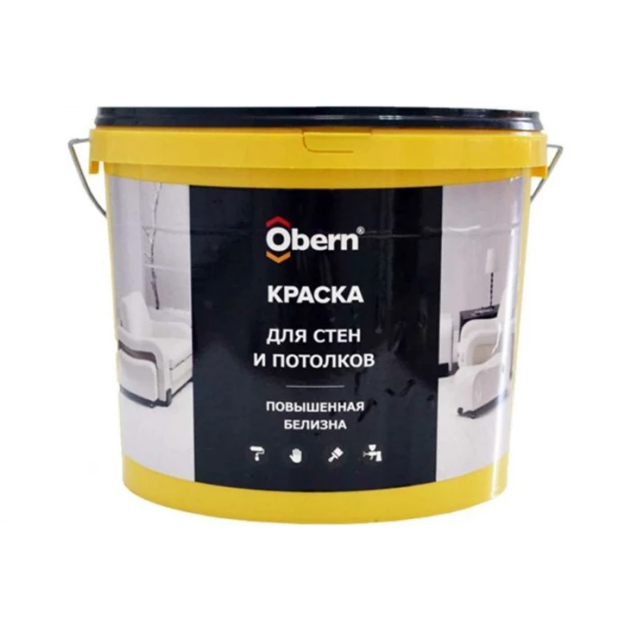 Краска для стен и потолков Obern 3 кг 17607