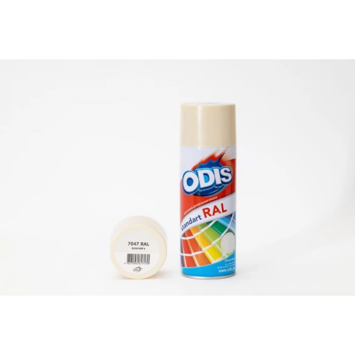 Краска-спрей ODIS standart RAL телегрей 4 7047ral
