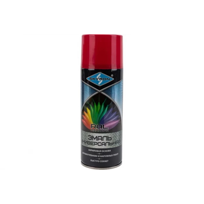 Универсальная акриловая эмаль SKYRON вишневая RAL3003 SR-13003