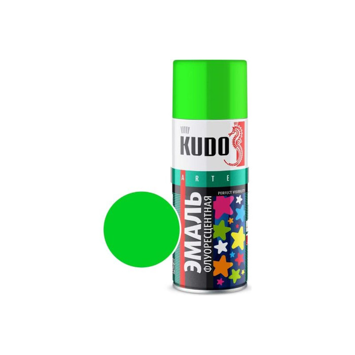 Эмаль флуоресцентная KUDO зелёная KU-1203