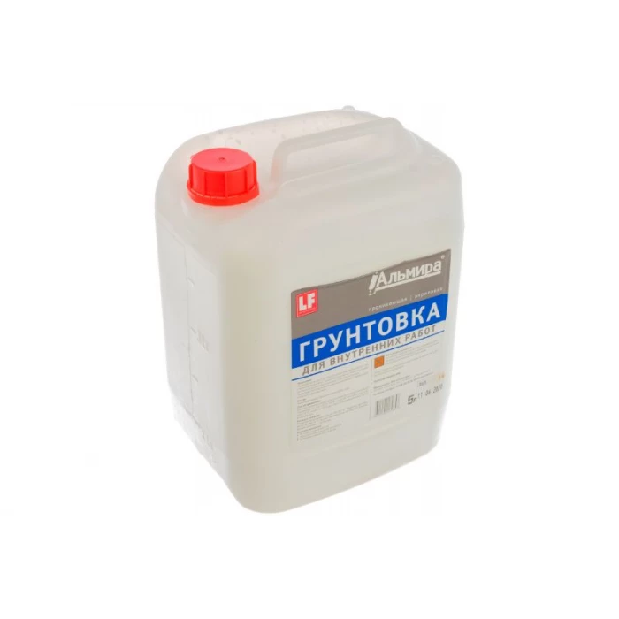 Грунтовка для внутренних работ АЛЬМИРА 5 л 00-00000228