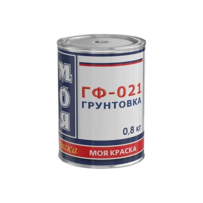 Грунт МОЯ КРАСКА ГФ-021 красно-коричневый, 0.8 кг 16467
