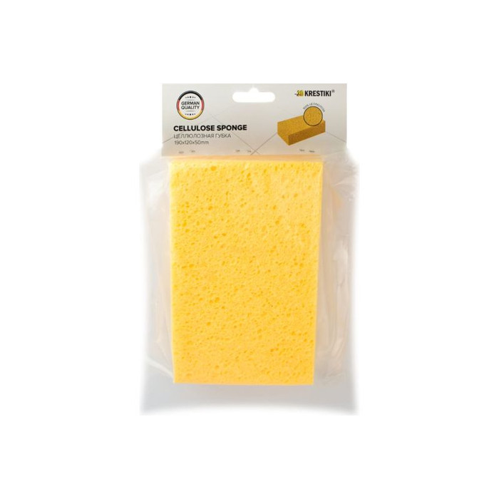 Целлюлозная губка 3D Krestiki 190х120х50 мм 00-00001811