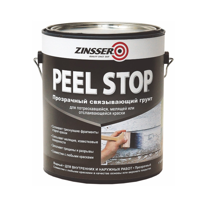 Грунт Zinsser Peel Stop Clear Binding Prime 946 мл